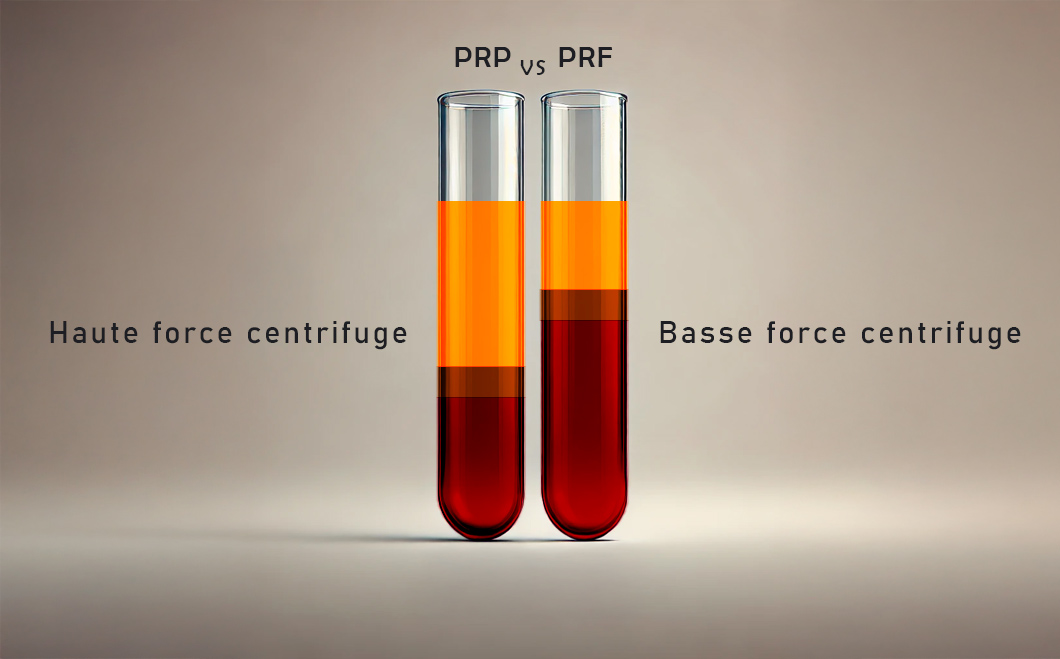 Comparatif PRP et PRF